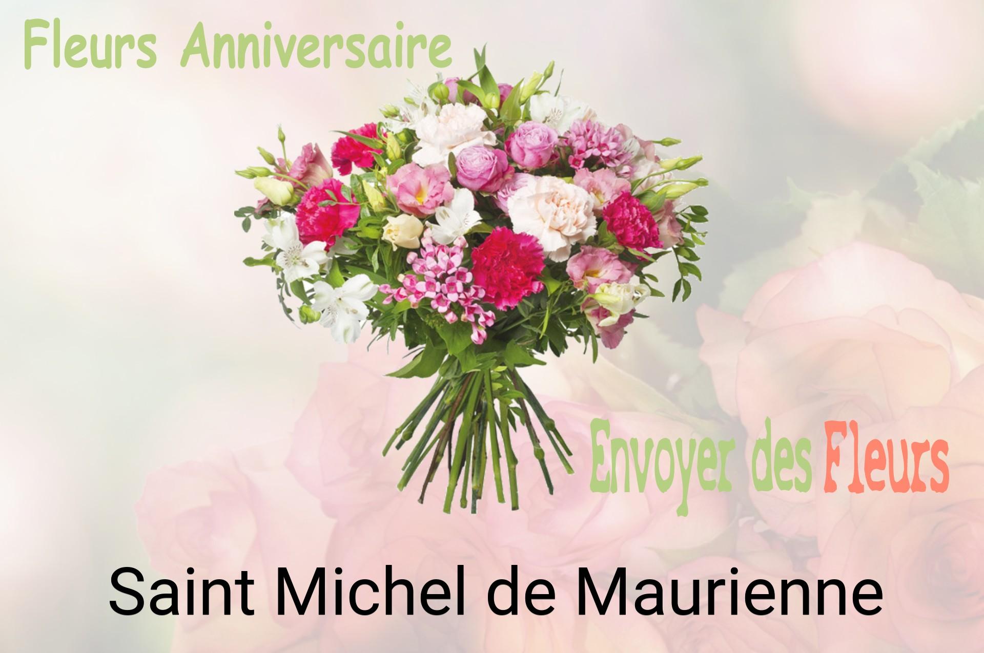 Bouquet de fleurs d’anniversaire livré à Saint-Michel-de-Maurienne